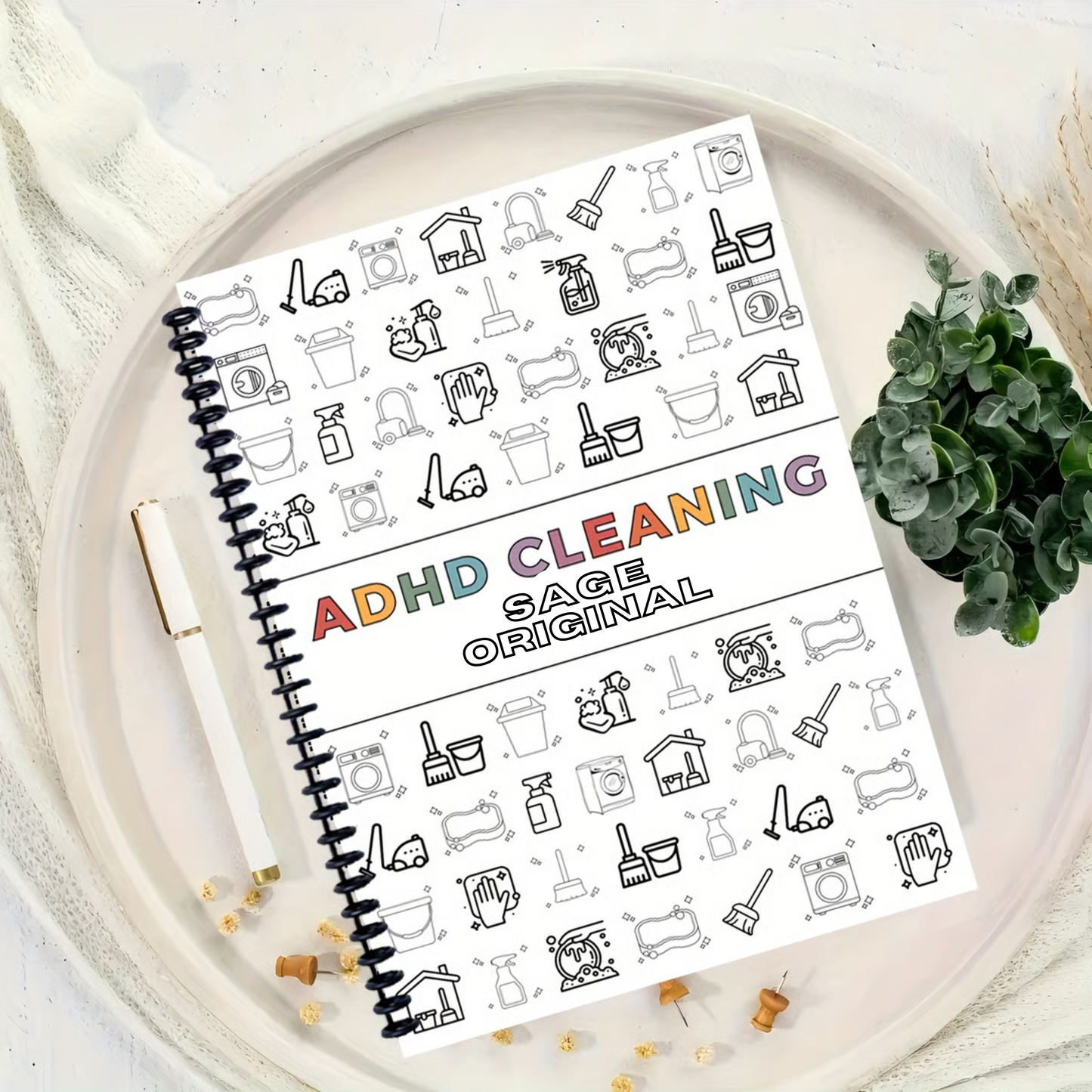 Sage Planner - ADHD Cleaning Journal