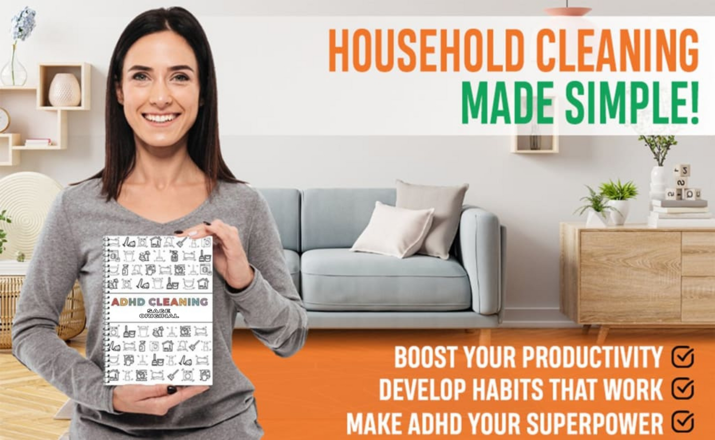 Sage Planner - ADHD Cleaning Journal