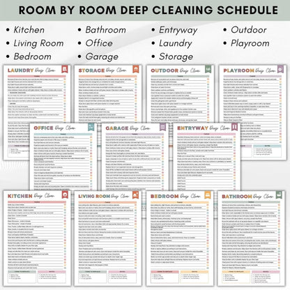 Sage Planner - ADHD Cleaning Journal