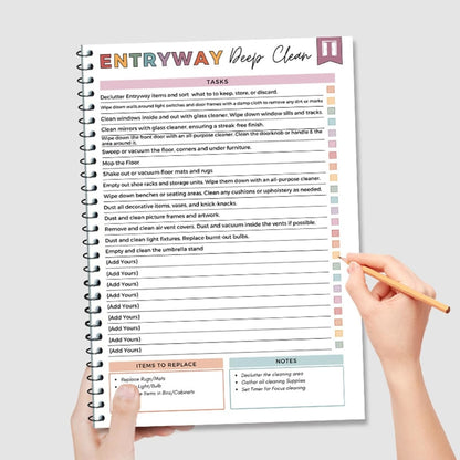 Sage Planner - ADHD Cleaning Journal
